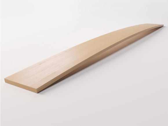FEDERHOLZLEISTEN ERSATZ SET VERSTÄRKUNG REPARATUR FÜR LATTENROST mit Stärke (Höhe) 0,8 cm und Breite 6,8 cm in verschiedenen Längen aus Buchenholz