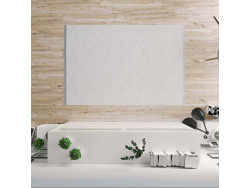 SMARTBett Folding wall bed Standard 140x200 Horizontal White/Oak Sonoma with Gas pressure Springs