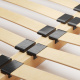SMARTBett Folding wall bed Standard 120x200 Horizontal Oak Sonoma/White with Gas pressure Springs