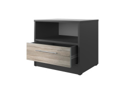 Bedside table Basic / Standard with a drawer...