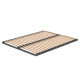 Folding wall bed 160cm White/Oak Sonoma SMARTBett