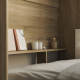 Folding wall bed 160CM Vertical SMARTBett Oak Sonoma/Anthracite high gloss front incl. Comfort orthopedic bed frame SMARTBett