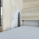 SMARTBett Schrankbett Standard Komfort 90x200 Vertikal Eiche Sonoma mit Gasdruckfedern