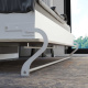 SMARTBett Schrankbett Standard Komfort 120x200 Horizontal Weiss/Eiche Sonoma mit Gasdruckfedern