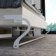 SMARTBett Schrankbett Standard Komfort 120x200 Horizontal Eiche Sonoma/Anthrazit Hochglanzfront mit Gasdruckfedern