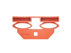 Duo caps Besdstead holders DUO STANDARD COMFORT ORANGE for holding bed slats 4 pieces