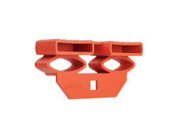 Duo caps Besdstead holders DUO STANDARD COMFORT ORANGE for holding bed slats 4 pieces