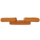 Duokappen Bettlattenhalter Endkappenhalter DUO BASIC KOMFORT ORANGE 1