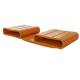 Duokappen Bettlattenhalter Endkappenhalter DUO BASIC KOMFORT ORANGE
