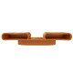 Duokappen Bettlattenhalter Endkappenhalter DUO BASIC KOMFORT ORANGE 2