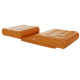 Duo caps Besdstead holders DUO BASIC COMFORT ORANGE for holding bed slats