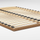 SMARTBett Folding wall bed Standard 120x200 Vertical Wild Oak front with Gas pressure Springs