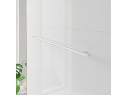 SMARTBett Folding wall bed Standard 140x200 Vertical Wild Oak /White high gloss with Gas pressure Springs