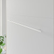 SMARTBett Folding wall bed Standard 140x200 Vertical Wild Oak/White with Gas pressure Springs
