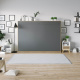 SMARTBett Schrankbett Standard 140x200 Horizontal Wildeiche/ Anthrazit mit Gasdruckfedern