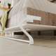 SMARTBett Folding wall bed Standard 90x200 Horizontal Wild Oak/White with Gas pressure Springs