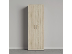 SMARTBETT cabinet wardrobe 80 cm 2-door oak Sonoma