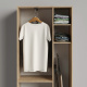 SMARTBETT cabinet 80 cm 2 doors wild oak / white high gloss
