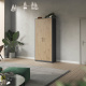 SMARTBett cabinet 100cm 2 doors in anthracite/ wild oak