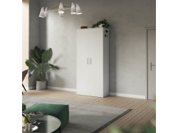 SMARTBett cabinet 100cm 2 doors in white