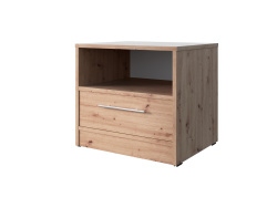 Bedside table Standard 45 cm with a drawer wild oak