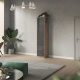 SMARTBett cabinet 50cm in wild oak / anthracite high glossy