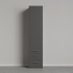 SMARTBett wardrobe closet 50cm with Anthracite