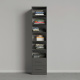 SMARTBett wardrobe closet 50cm with Anthracite