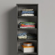 SMARTBett wardrobe closet 50cm with Anthracite