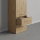 SMARTBETT cabinet wardrobe 50cm  wild oak