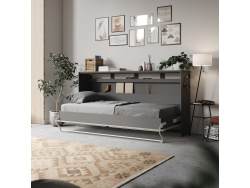 SMARTBett Folding wall bed Standard 90x200 Horizontal...