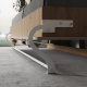 SMARTBett Folding wall bed Standard 90x200 Horizontal Wild Oak/Concrete look with Gas pressure Springs