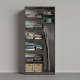 SMARTBETT cabinet wardrobe 100 cm 2 doors anthracite / concrete look