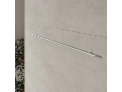 SMARTBett Folding wall bed Standard 140x200 Vertical Wild Oak/Beton look with Gas pressure Springs