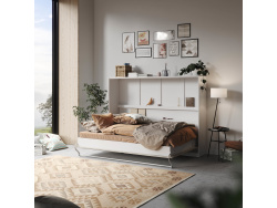 SMARTBett Folding wall bed Standard 140x200 Horizontal...