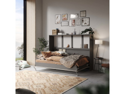 SMARTBett Folding wall bed Standard 140x200 Horizontal...