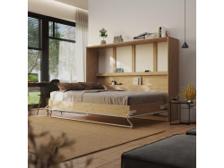 SMARTBett Schrankbett Standard 140x200 Horizontal...