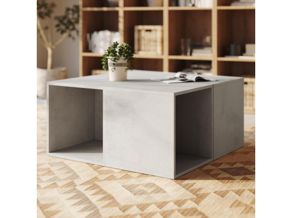 SMARTBett Würfel Beton