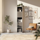SMARTBett Shelf + 2 doors and 3 cubes in different colors -