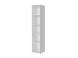 SMARTBett shelf + 2 cubes in different colors - Shelf White + 2 Cubes White