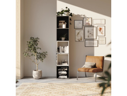 SMARTBett Regal + 2 Würfel in verschiedenen Farben - Regal Anthrazit + 2 Würfel Weiss