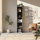 SMARTBett shelf + 2 cubes in different colors - Shelf Anthracite + 2 Cubes Anthracite