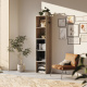 SMARTBett shelf + 2 cubes in different colors - Shelf Oak Sonoma + 2 Cubes Anthracite