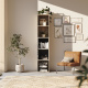 SMARTBett shelf + 2 cubes in different colors - Shelf Oak Sonoma + 2 Cubes Anthracite