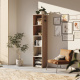 SMARTBett shelf + 2 cubes in different colors - Shelf Wild Oak + 2 Cubes Concrete
