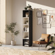 SMARTBett shelf + 3 cubes in different colors - Shelf Anthracite + 3 Cubes White