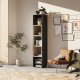 SMARTBett shelf + 3 cubes in different colors - Shelf Anthracite + 3 Cubes Oak Sonoma