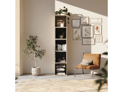 SMARTBett shelf + 3 cubes in different colors - Shelf Oak Sonoma + 3 Cubes Anthracite