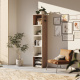 SMARTBett shelf + 3 cubes in different colors - Shelf Wild Oak + 3 Cubes White