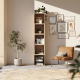 SMARTBett shelf + 3 cubes in different colors - Shelf Wild Oak + 3 Cubes Wild Oak